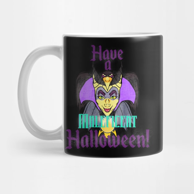 Have a Maleficent Halloween by MonicaLaraArt